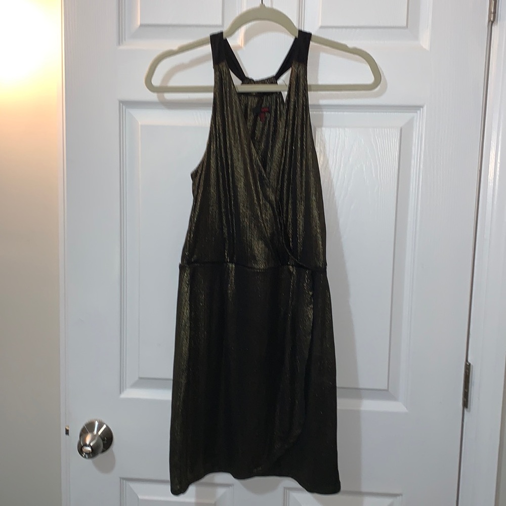 Gold and Black Bongo party dress